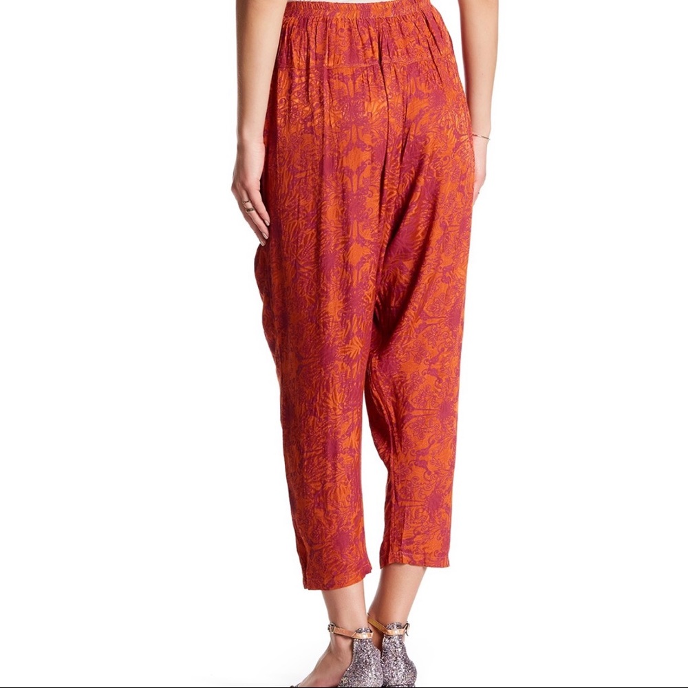 Free People Casablanca Printed Harem Pants